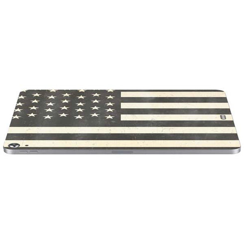 Black & White USA Flag Apple iPad Air Skin